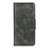 Leather Case Stands Flip Cover L08 Holder for Samsung Galaxy M11 Midnight Green