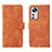 Leather Case Stands Flip Cover L08 Holder for Xiaomi Mi 12 5G Brown