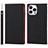 Leather Case Stands Flip Cover L09 Holder for Apple iPhone 15 Pro Max