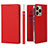 Leather Case Stands Flip Cover L09 Holder for Apple iPhone 15 Pro Max Red