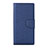 Leather Case Stands Flip Cover L09 Holder for Huawei P20 Pro Blue