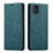 Leather Case Stands Flip Cover L09 Holder for Samsung Galaxy A51 5G Green