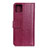 Leather Case Stands Flip Cover L09 Holder for Samsung Galaxy A71 4G A715 Red Wine