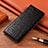 Leather Case Stands Flip Cover L09 Holder for Xiaomi Poco X3 Black