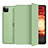 Leather Case Stands Flip Cover L10 Holder for Apple iPad Pro 12.9 (2022) Matcha Green