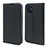 Leather Case Stands Flip Cover L10 Holder for Apple iPhone 12 Black