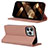 Leather Case Stands Flip Cover L10 Holder for Apple iPhone 14 Pro