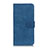 Leather Case Stands Flip Cover L10 Holder for Oppo A11s Blue