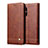 Leather Case Stands Flip Cover L10 Holder for Samsung Galaxy A51 5G Brown