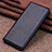 Leather Case Stands Flip Cover L10 Holder for Xiaomi Mi 10 Black