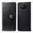 Leather Case Stands Flip Cover L10 Holder for Xiaomi Poco X3 Black