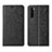 Leather Case Stands Flip Cover L11 Holder for OnePlus Nord Black