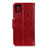 Leather Case Stands Flip Cover L11 Holder for Samsung Galaxy A71 4G A715 Red Wine