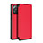 Leather Case Stands Flip Cover L11 Holder for Xiaomi Mi 11 Pro 5G Red