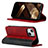 Leather Case Stands Flip Cover L12 Holder for Apple iPhone 15