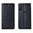 Leather Case Stands Flip Cover L12 Holder for Huawei P40 Lite E Black