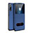 Leather Case Stands Flip Cover L12 Holder for Huawei Y8p Blue