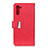 Leather Case Stands Flip Cover L12 Holder for Realme 6 Pro Red