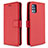 Leather Case Stands Flip Cover L12 Holder for Samsung Galaxy A51 5G Red