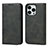 Leather Case Stands Flip Cover L14 Holder for Apple iPhone 13 Pro Black