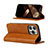 Leather Case Stands Flip Cover L14 Holder for Apple iPhone 14 Pro