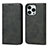 Leather Case Stands Flip Cover L14 Holder for Apple iPhone 14 Pro Black