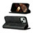 Leather Case Stands Flip Cover L14 Holder for Apple iPhone 15