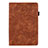 Leather Case Stands Flip Cover L14 Holder for Huawei MediaPad M6 10.8 Brown