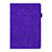 Leather Case Stands Flip Cover L14 Holder for Huawei MediaPad M6 10.8 Purple