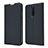 Leather Case Stands Flip Cover L14 Holder for Xiaomi Redmi 8 Black