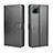 Leather Case Stands Flip Cover L15 Holder for Realme C11 Black