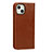 Leather Case Stands Flip Cover L17 Holder for Apple iPhone 15