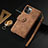 Leather Case Stands Flip Cover L17 Holder for Apple iPhone 16 Pro