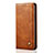 Leather Case Stands Flip Cover L18 Holder for Huawei Honor 30S Orange