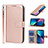 Leather Case Stands Flip Cover L19 Holder for Apple iPhone 13