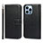 Leather Case Stands Flip Cover L19 Holder for Apple iPhone 14 Pro