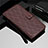 Leather Case Stands Flip Cover L19 Holder for Samsung Galaxy A51 5G Brown