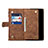 Leather Case Stands Flip Cover L20 Holder for Apple iPhone 15