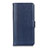 Leather Case Stands Flip Cover L20 Holder for Samsung Galaxy A71 4G A715 Blue