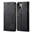 Leather Case Stands Flip Cover L21 Holder for Apple iPhone 14 Plus Black