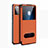 Leather Case Stands Flip Cover L21 Holder for Huawei Honor 30S Orange