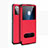 Leather Case Stands Flip Cover L21 Holder for Huawei Honor 30S Red