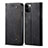 Leather Case Stands Flip Cover L22 Holder for Apple iPhone 13 Pro Black