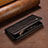 Leather Case Stands Flip Cover L23 Holder for Apple iPhone 13 Brown