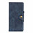 Leather Case Stands Flip Cover L26 Holder for Samsung Galaxy A71 4G A715 Blue