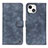 Leather Case Stands Flip Cover L30 Holder for Apple iPhone 13 Blue