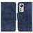 Leather Case Stands Flip Cover M02L Holder for Xiaomi Mi 12 5G Blue