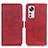 Leather Case Stands Flip Cover M03L Holder for Xiaomi Mi 12S 5G Red