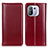 Leather Case Stands Flip Cover M05L Holder for Xiaomi Mi 11 Pro 5G Red