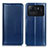Leather Case Stands Flip Cover M05L Holder for Xiaomi Mi 11 Ultra 5G Blue